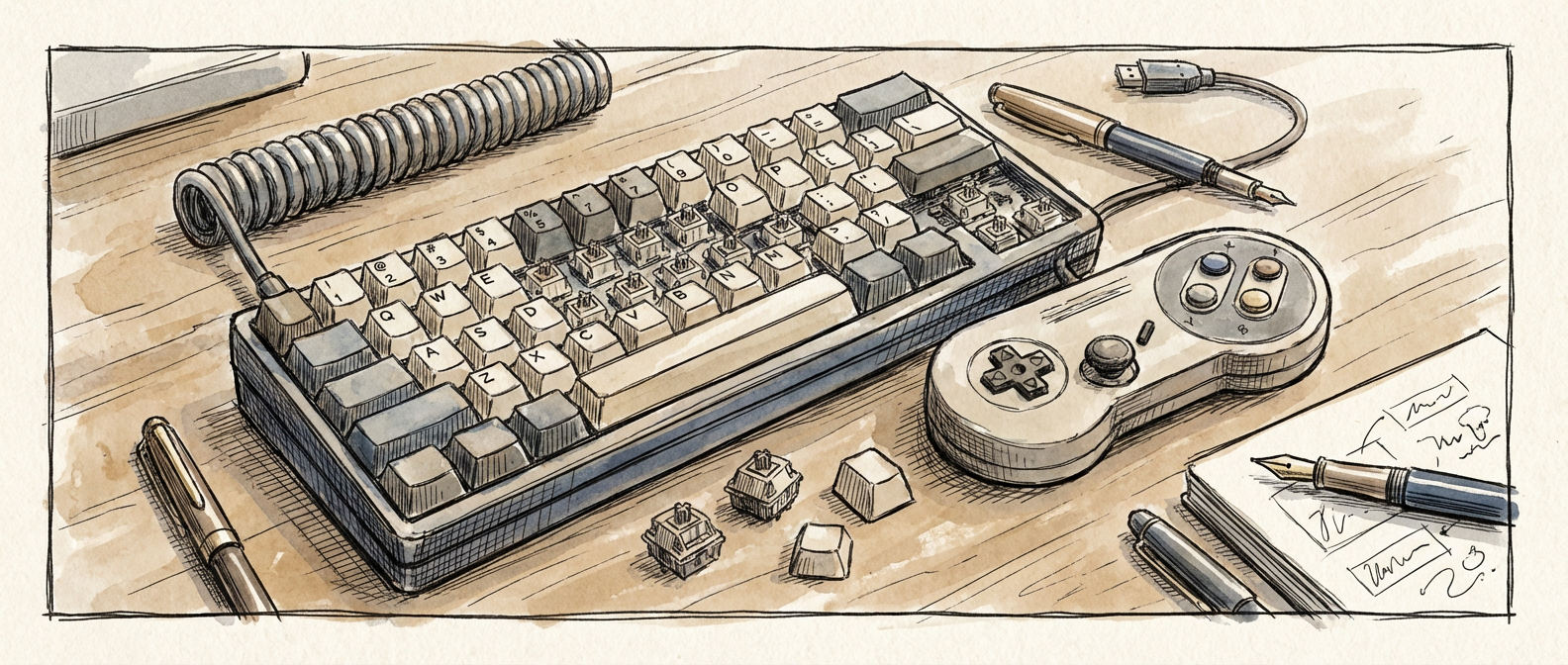 That Cherry MX Blue Sound You Remember: Why Your First Mechanical Keyboard Might Not Have Been As Perfect As You Think